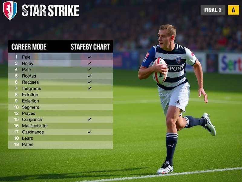 Rugby Star Strike Gameplay Screenshot